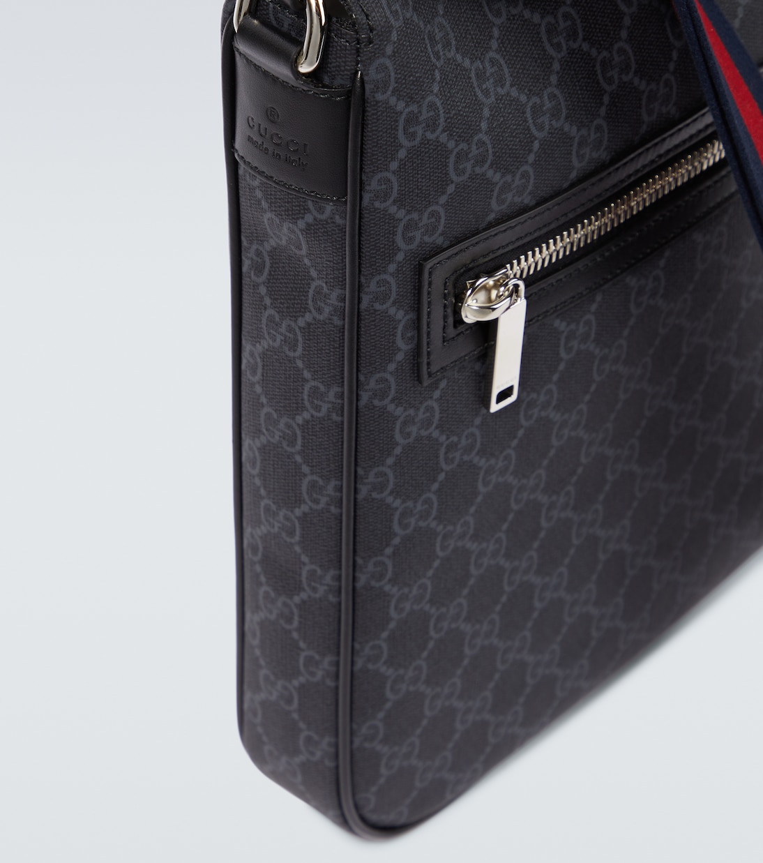 Web Stripe GG Canvas crossbody bag | Gucci