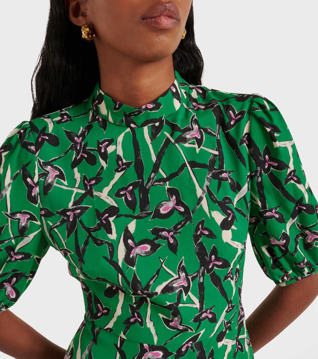 Vestido midi Stephen de jersey | Diane von Furstenberg