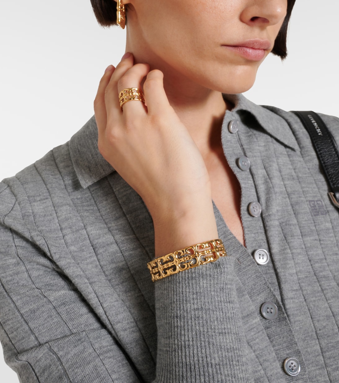 Bracciale con Cerniera Liquida GIVENCHY 4G per Giovani Stilisti