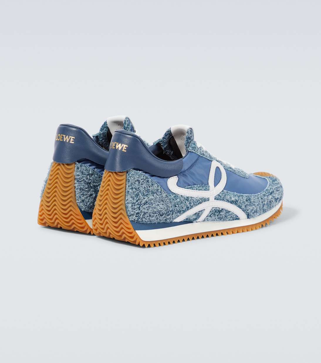 Sneakers Flow Runner mit Leder | Loewe