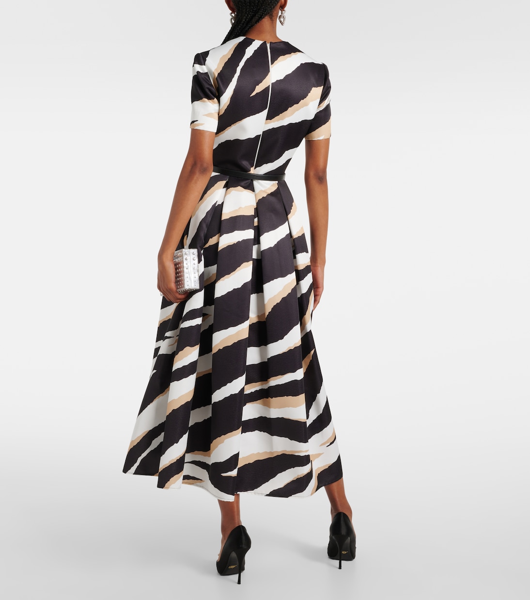 Abito midi con stampa | Elie Saab