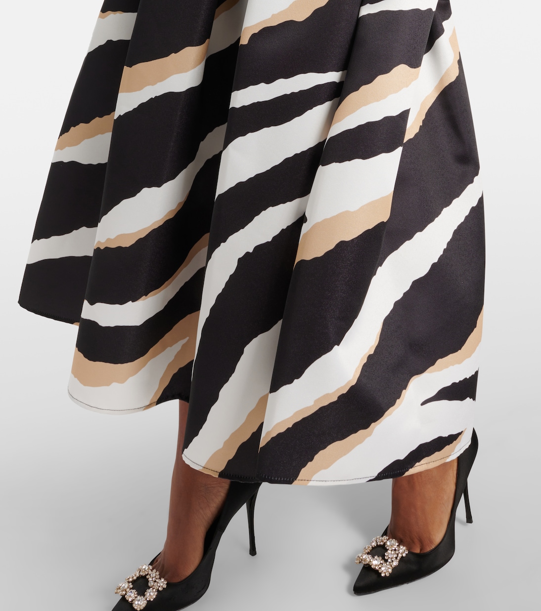 Abito midi con stampa | Elie Saab