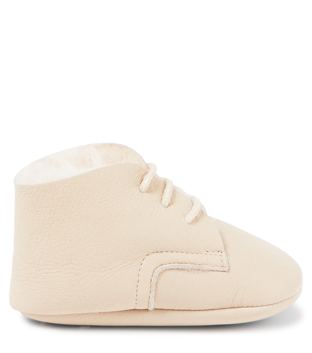 Bebé - botines de piel con borrego | PèPè