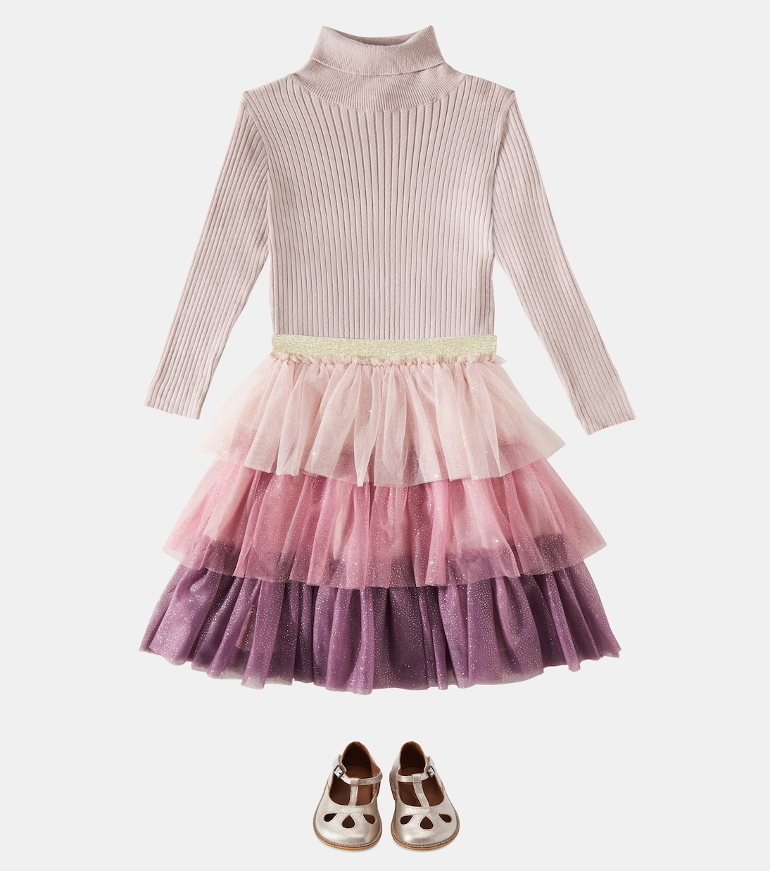 Sweater and tulle skirt set | Patachou