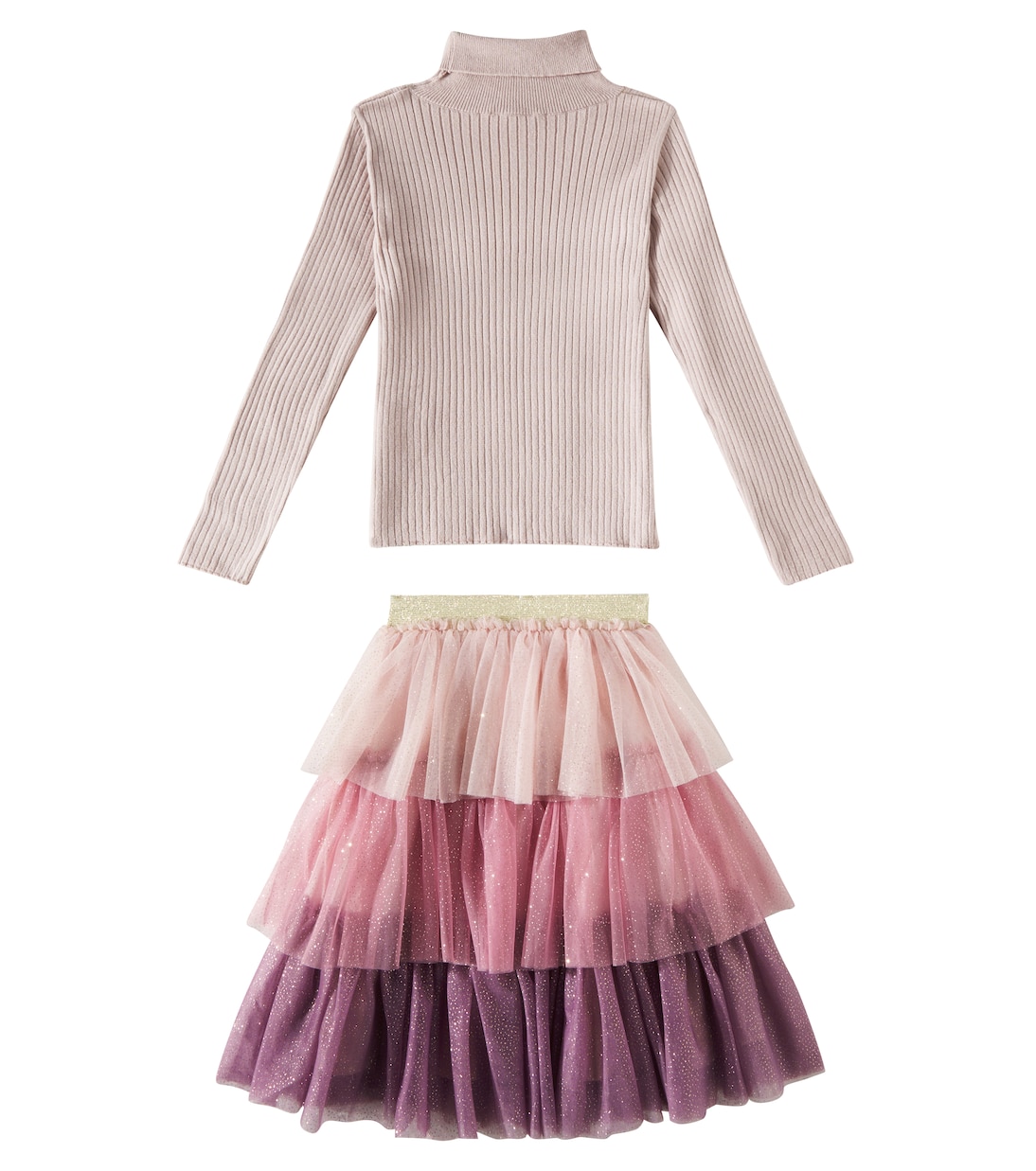 Sweater and tulle skirt set | Patachou