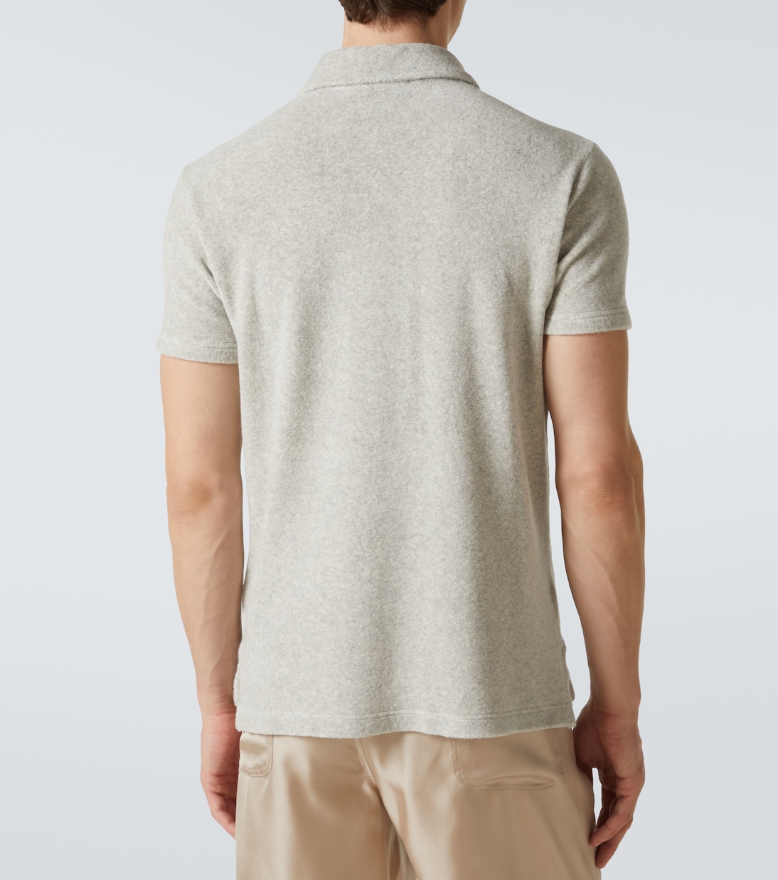 Polo de rizo de mezcla de algodón | Tom Ford