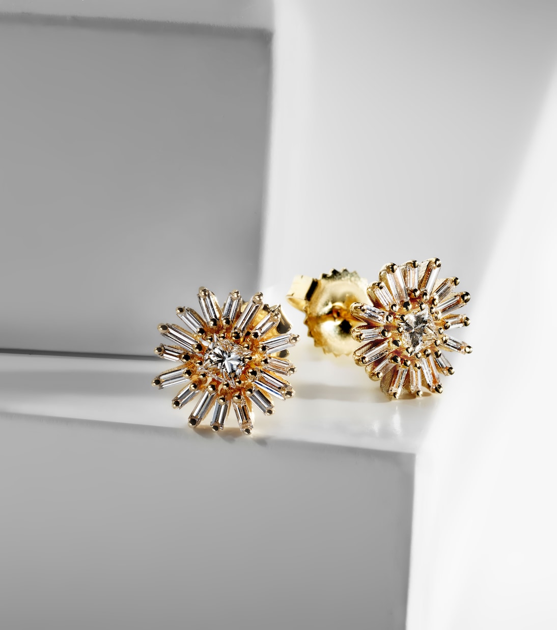 Boucles d'oreilles Princess Mini en or 18 ct | Suzanne Kalan
