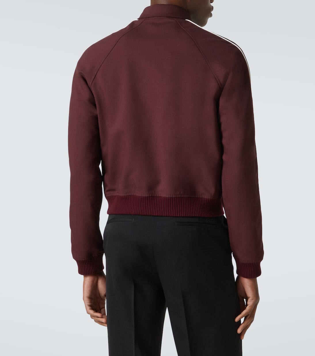 Logo wool-blend blouson | Gucci