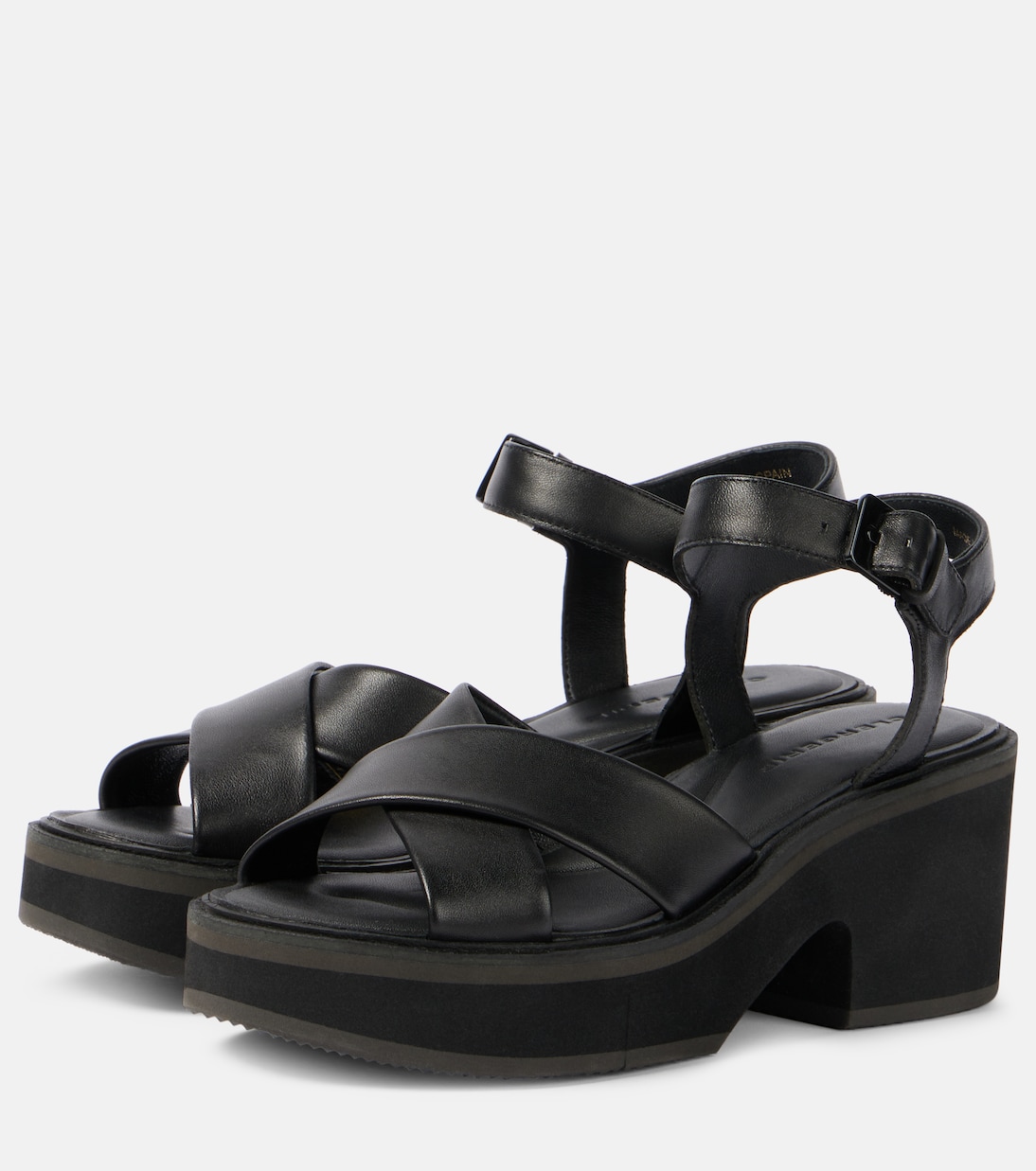 Scarpe plateau in pelle CLERGERIE per un look giovane e trendy