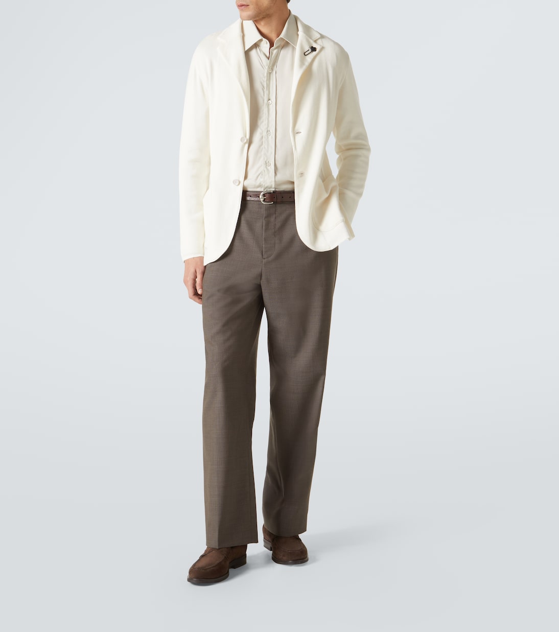 Blazer in maglia di cotone | Lardini