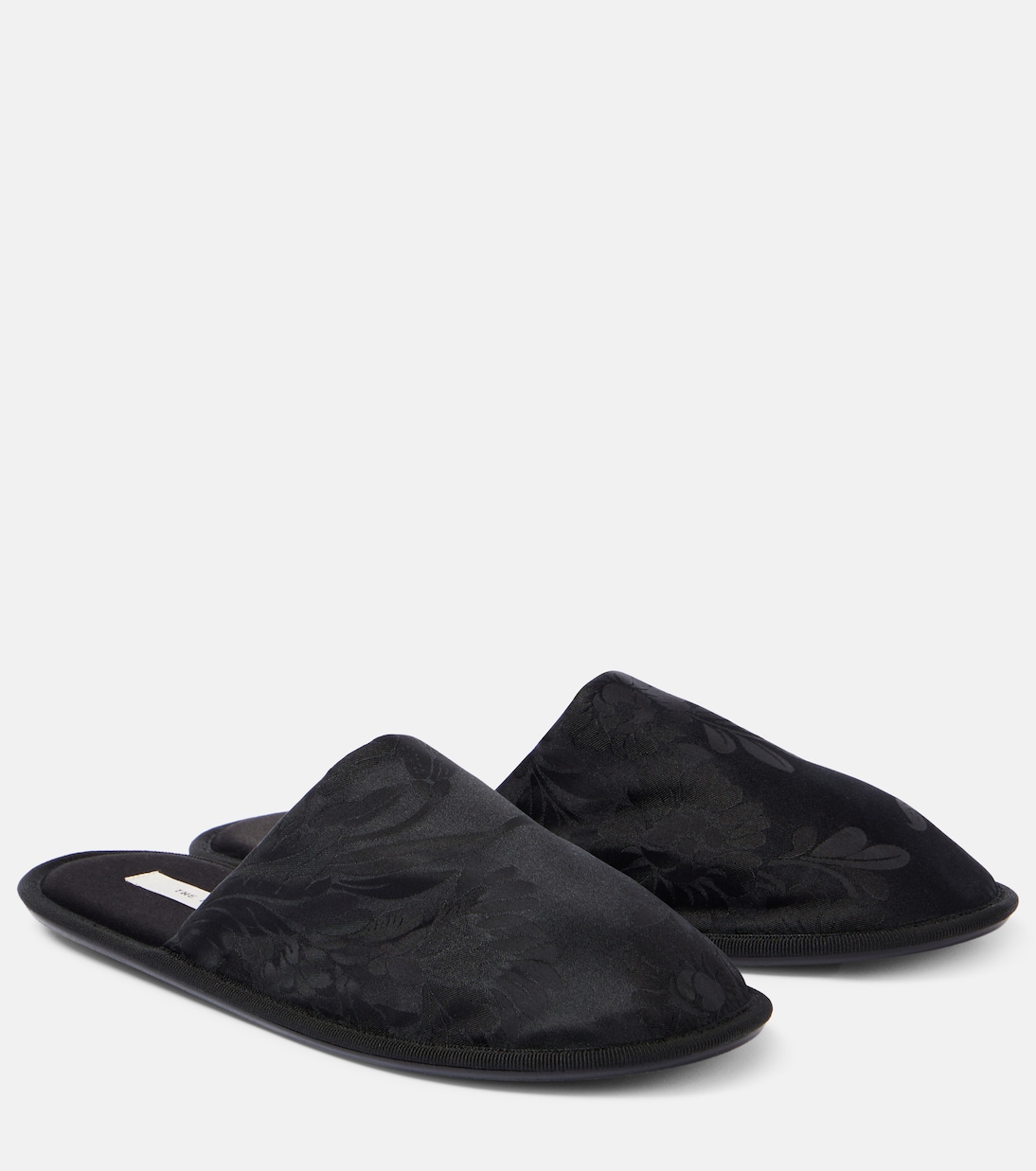Slippers Frances in jacquard floreale | The Row