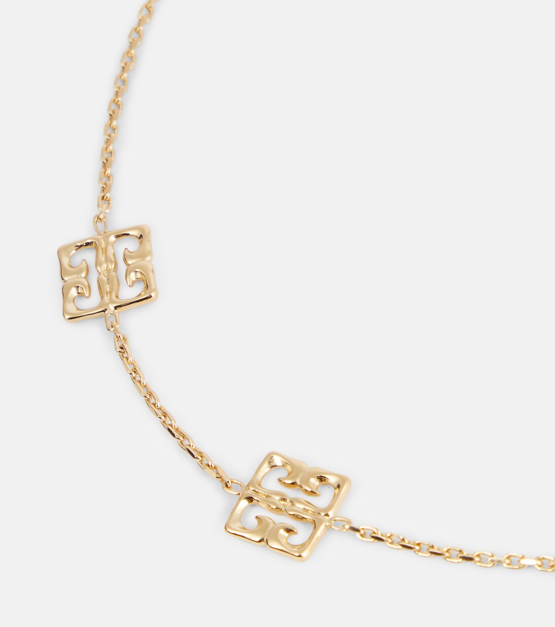 Collana moderna Givenchy 4G con pendente liquido per giovani alla moda