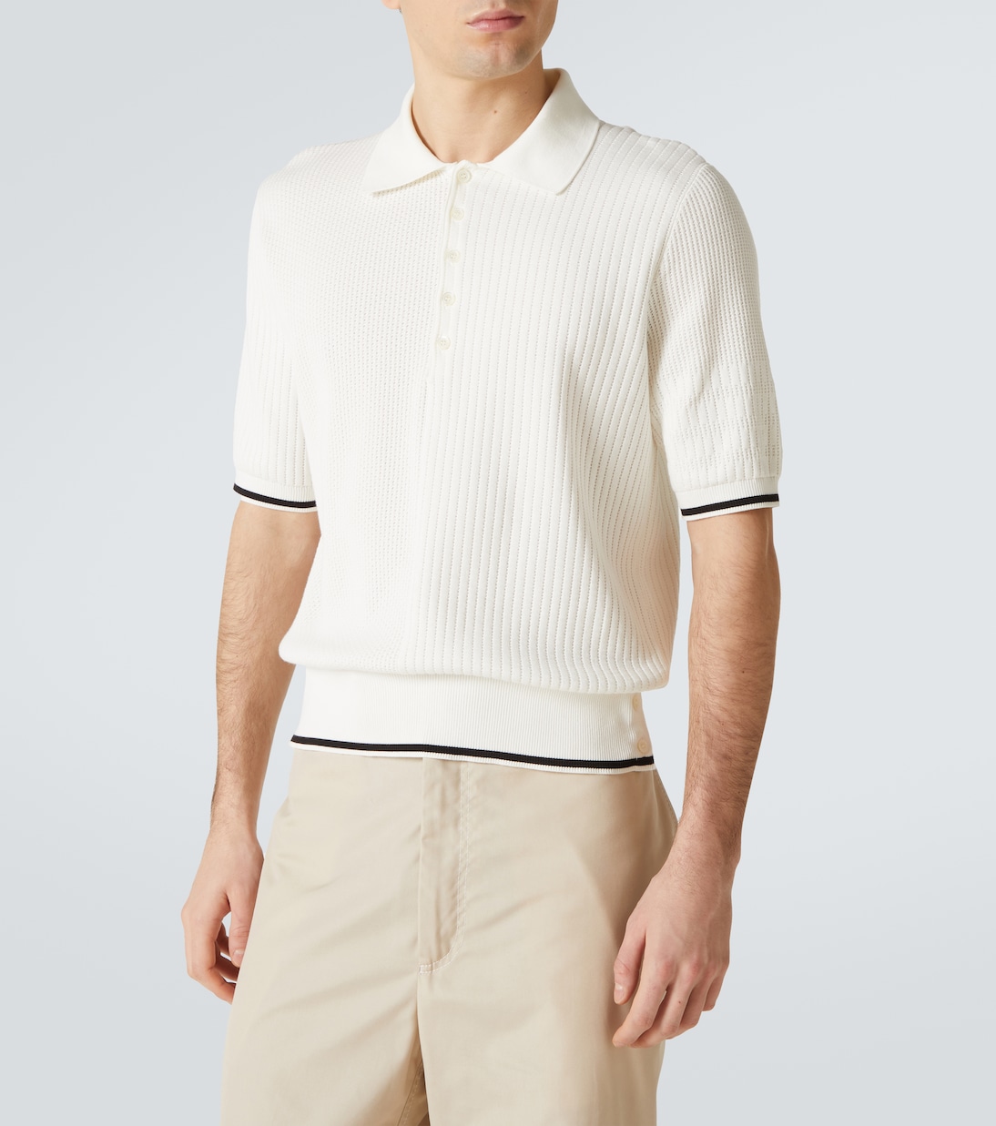 Polo 4-Bar in cotone | Thom Browne