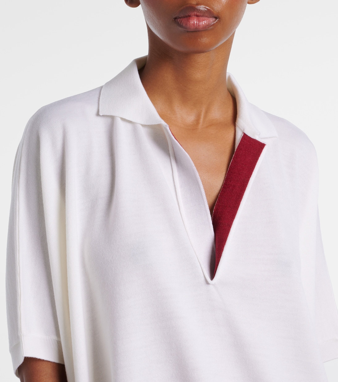 Striped wool polo sweater | Loewe