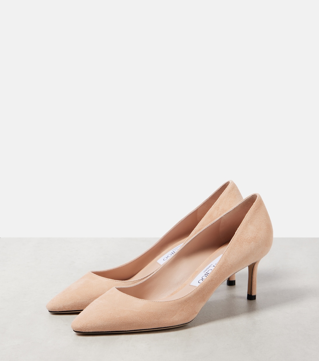 Escarpins Romy 60 en daim | Jimmy Choo