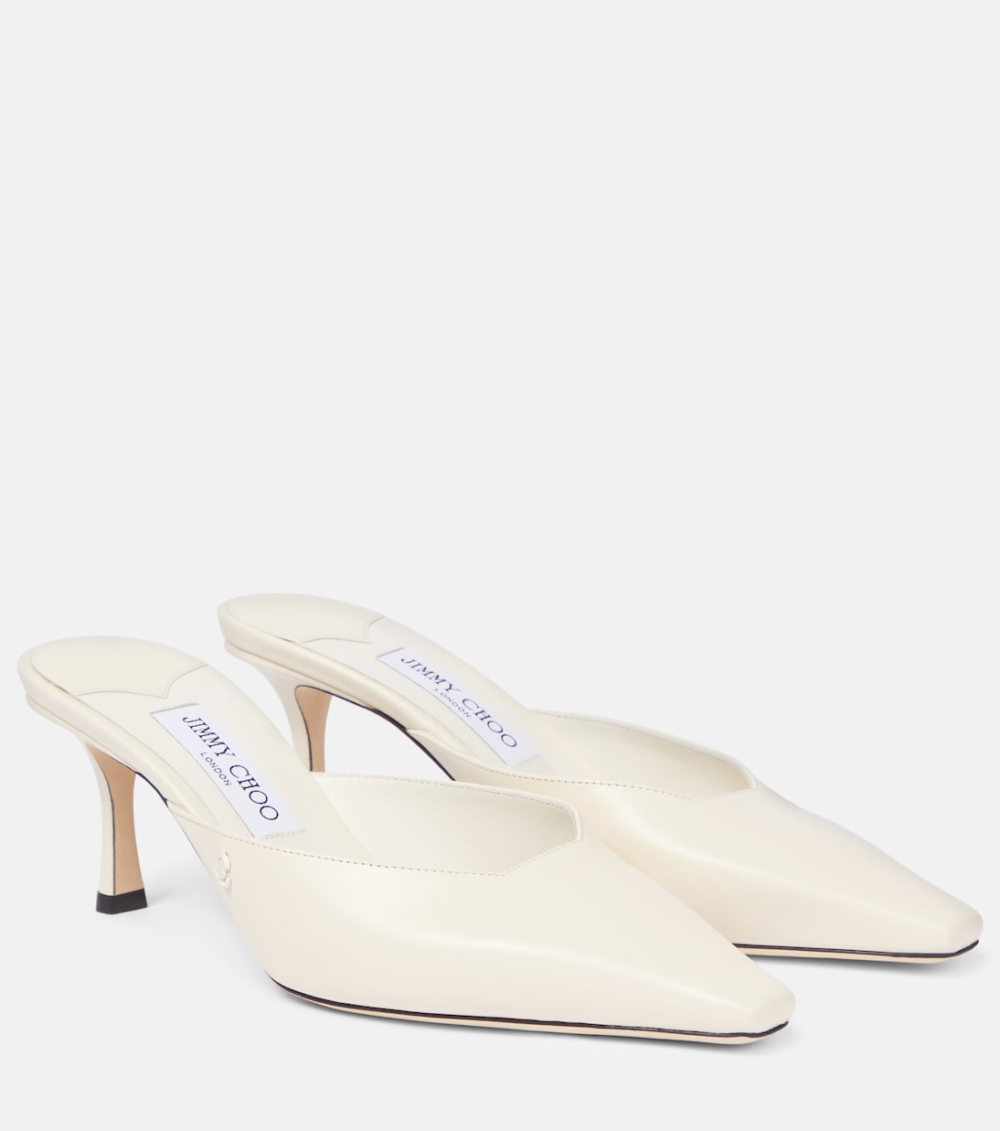 Mules Vivi 65 en cuir à effet serpent | Jimmy Choo