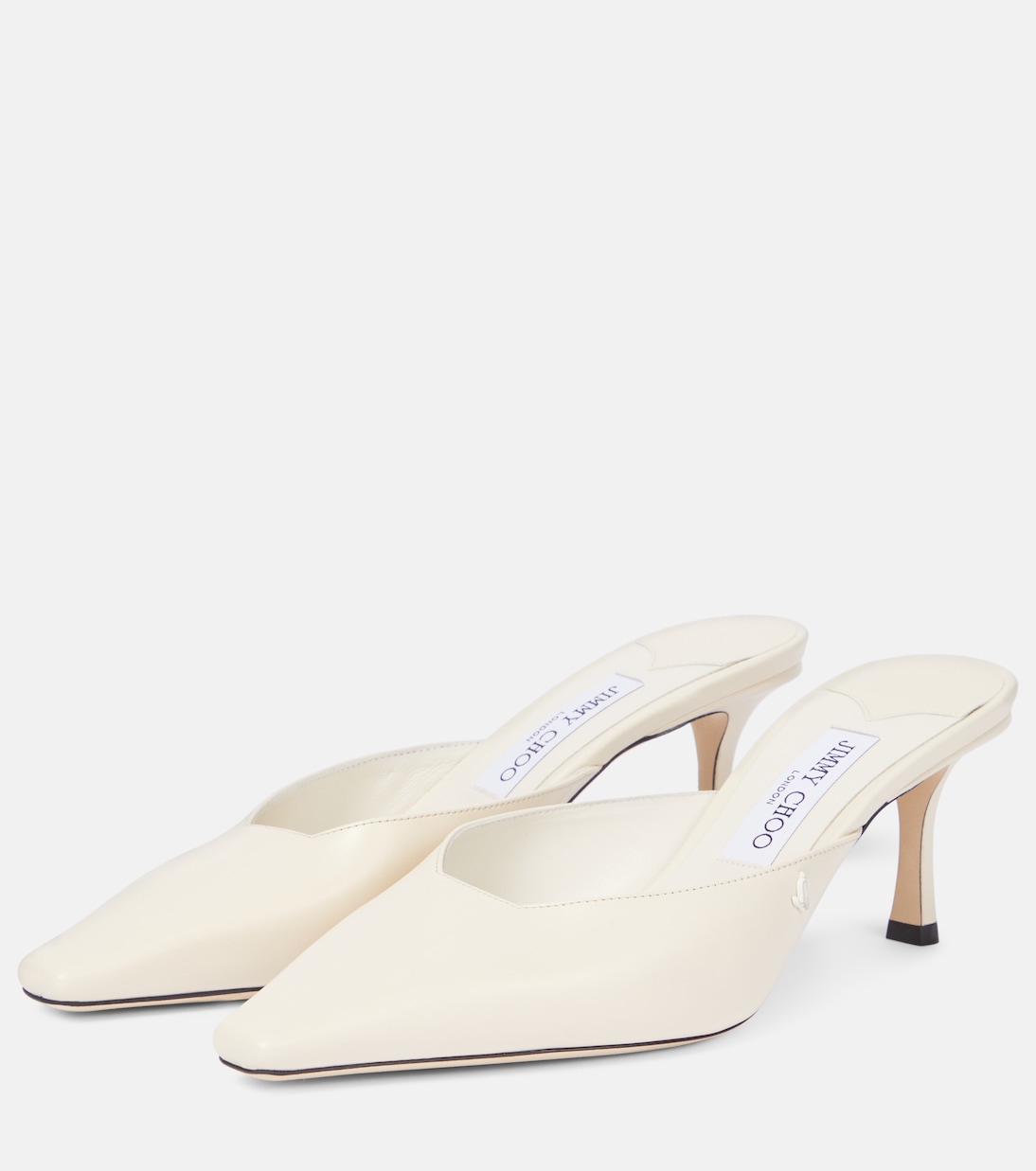 Mules Vivi 65 en cuir à effet serpent | Jimmy Choo