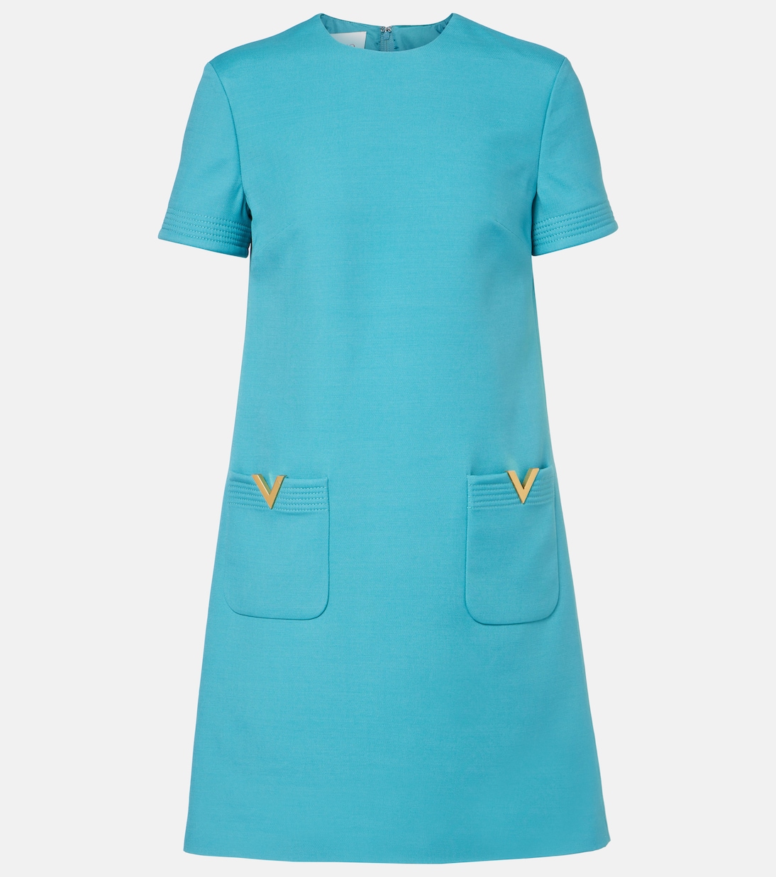 Minikleid VGold aus Crepe Couture | Valentino