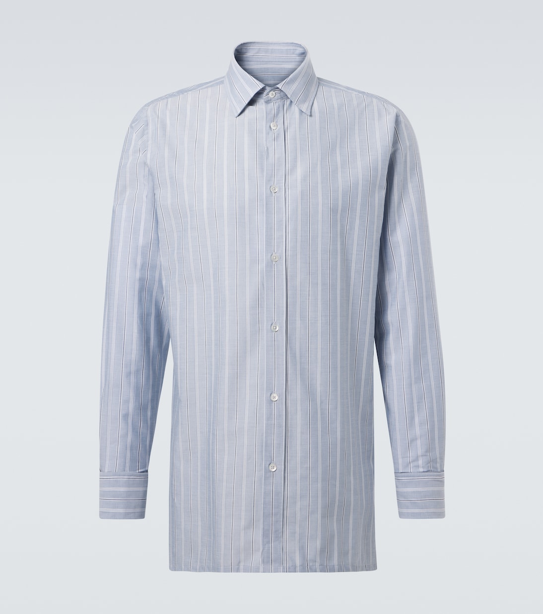 Camicia in popeline di cotone a righe | Maison Margiela