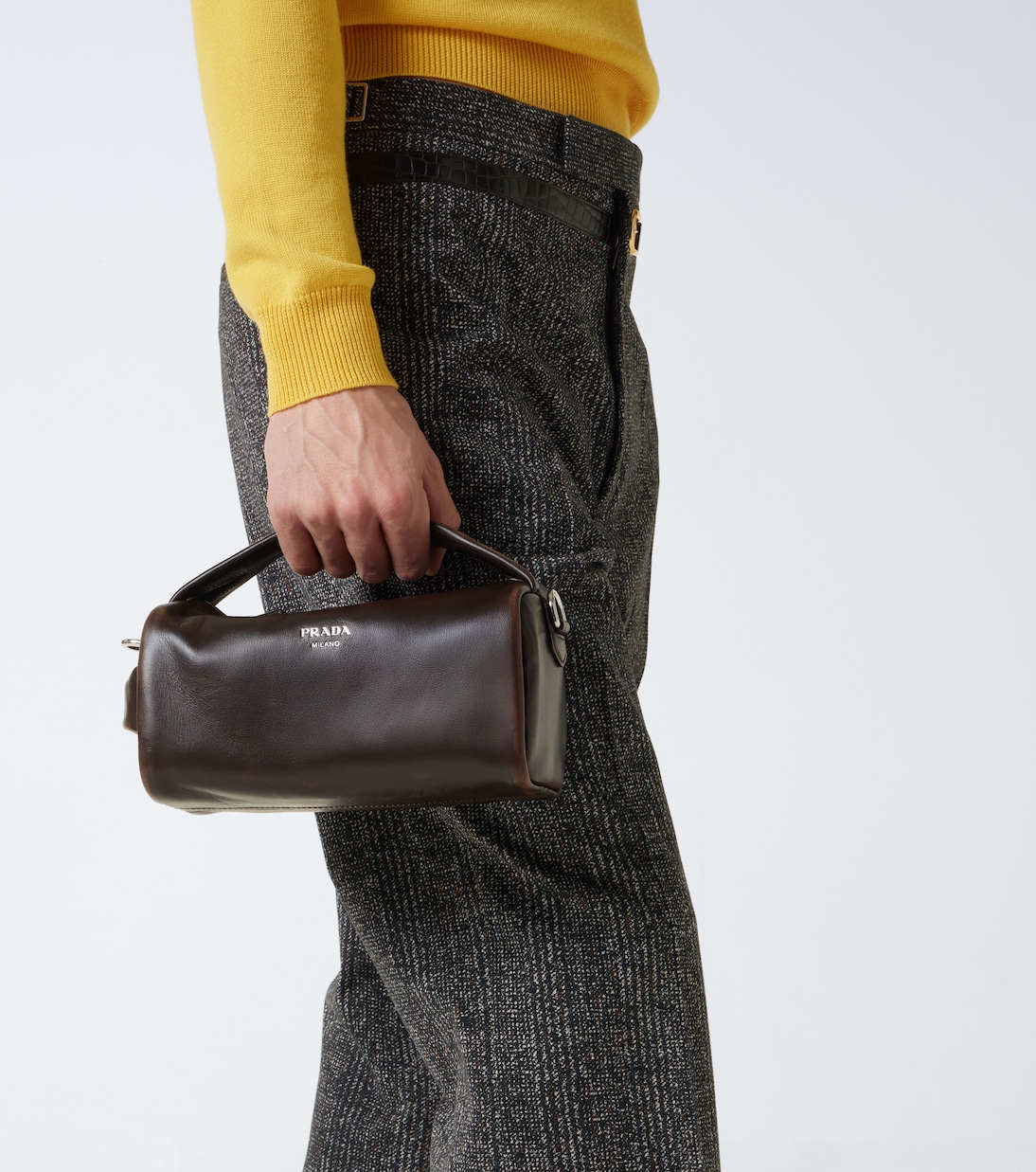 Messenger Bag aus Leder | Prada