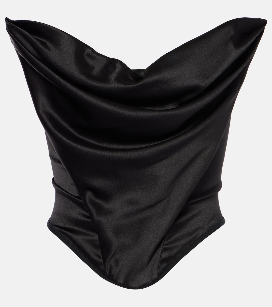Corsetto in raso di misto seta | Magda Butrym