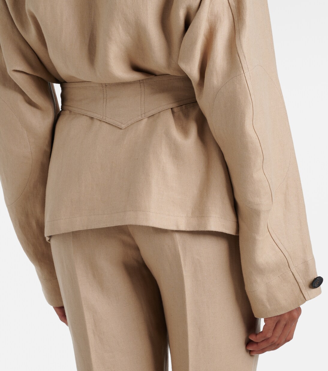 Dillon linen crêpe jacket | Loro Piana
