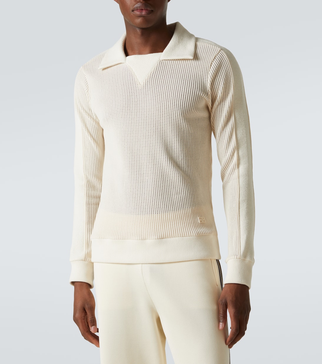Polo Song in mesh di cotone | Wales Bonner