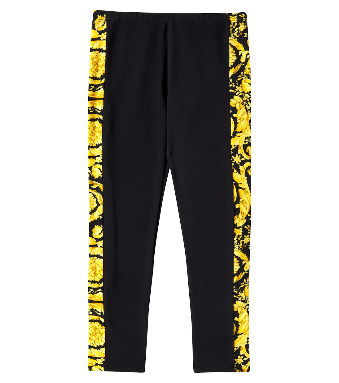 Leggings in jersey di misto cotone | Versace Kids