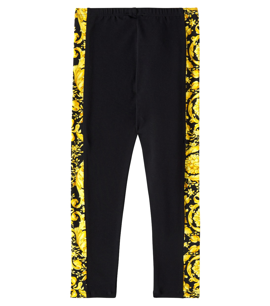 Leggings in jersey di misto cotone | Versace Kids