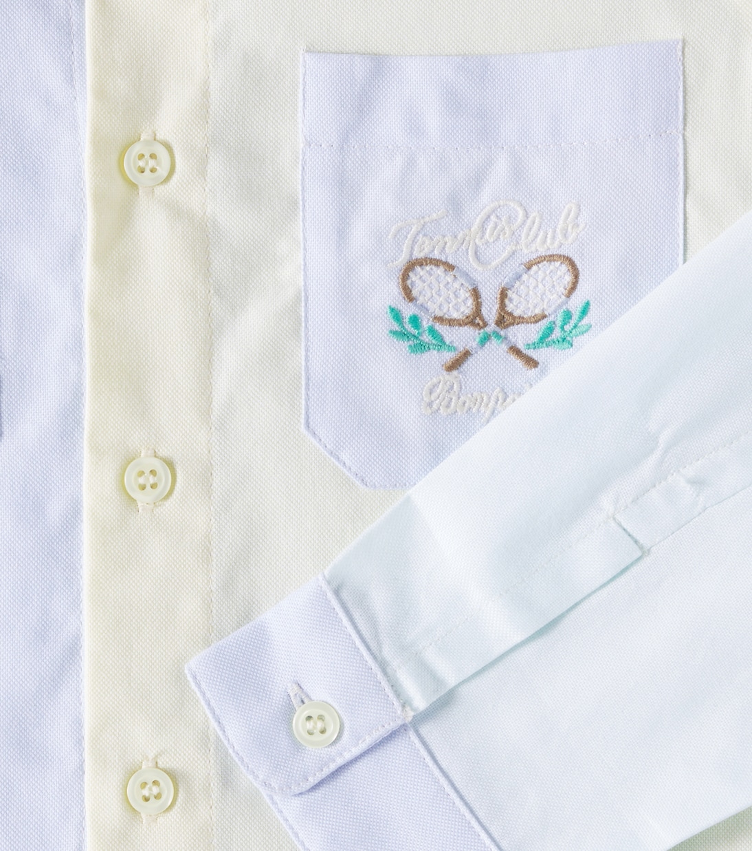Camicia Erven in cotone color-block | Bonpoint