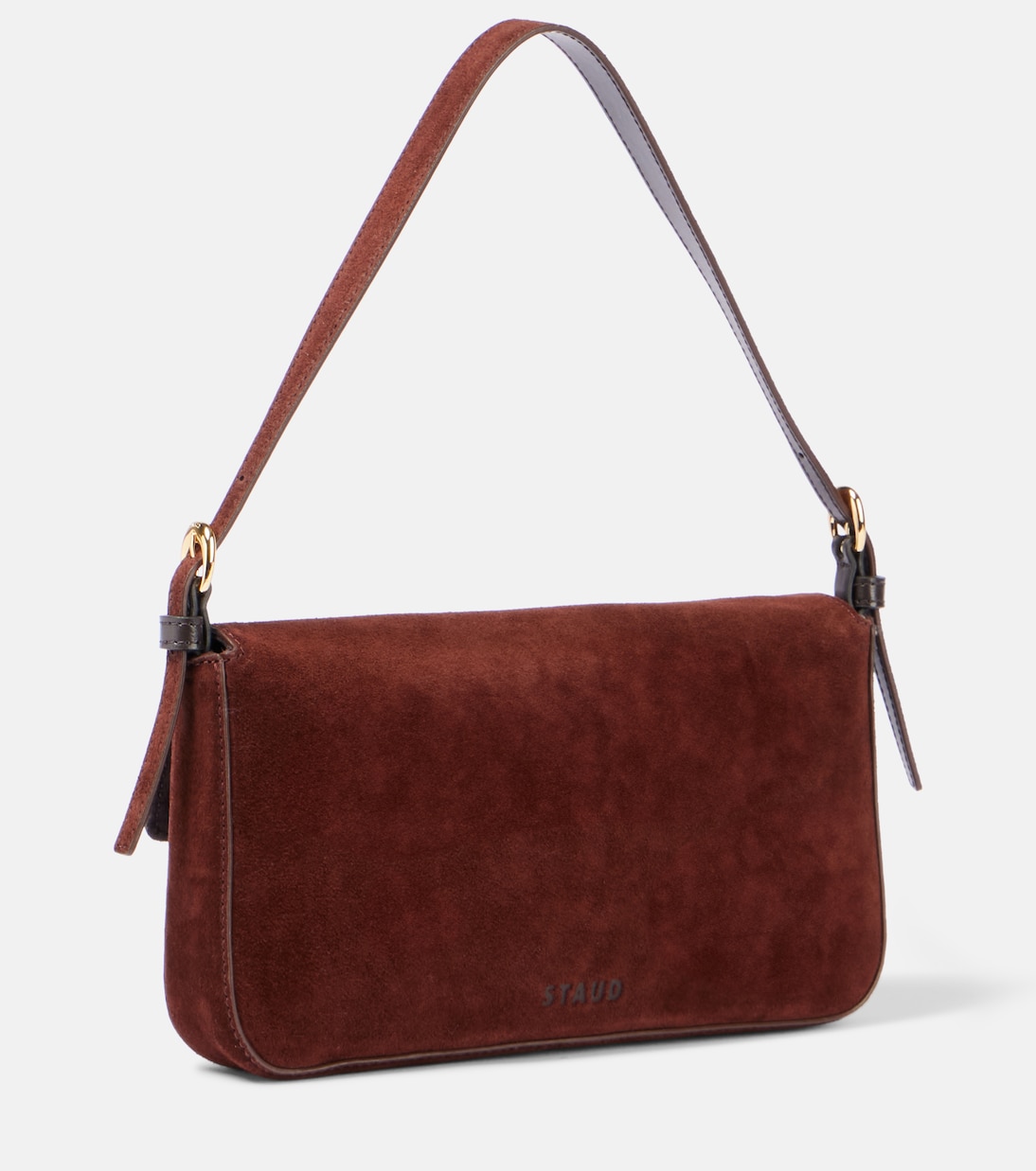Borsa a spalla Harlow in suede | Staud