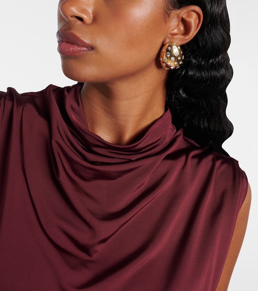 Boucles d'oreilles à cristaux | Magda Butrym