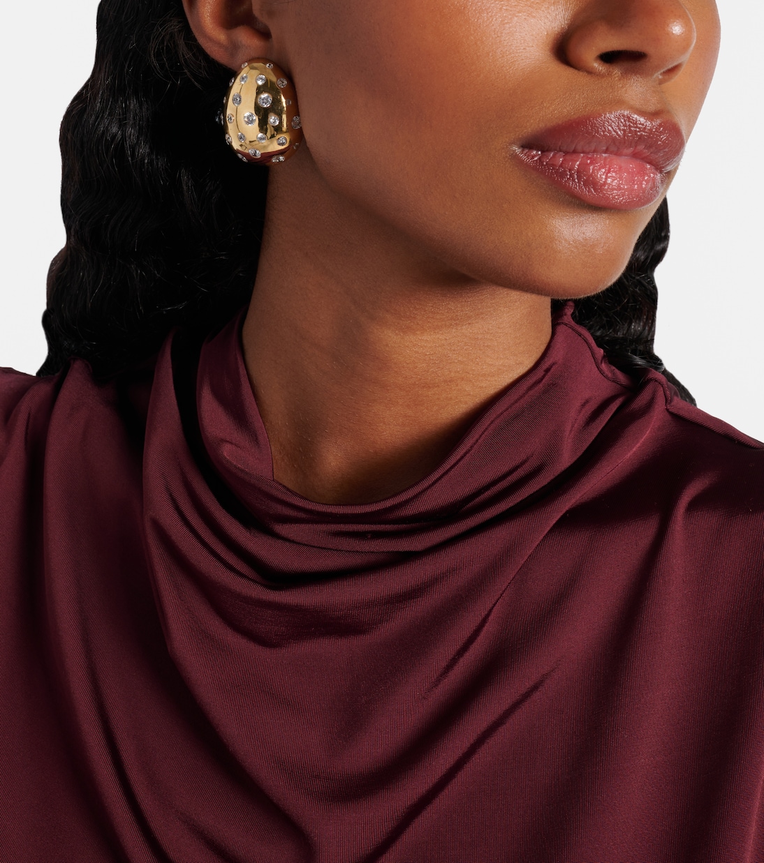 Boucles d'oreilles à cristaux | Magda Butrym