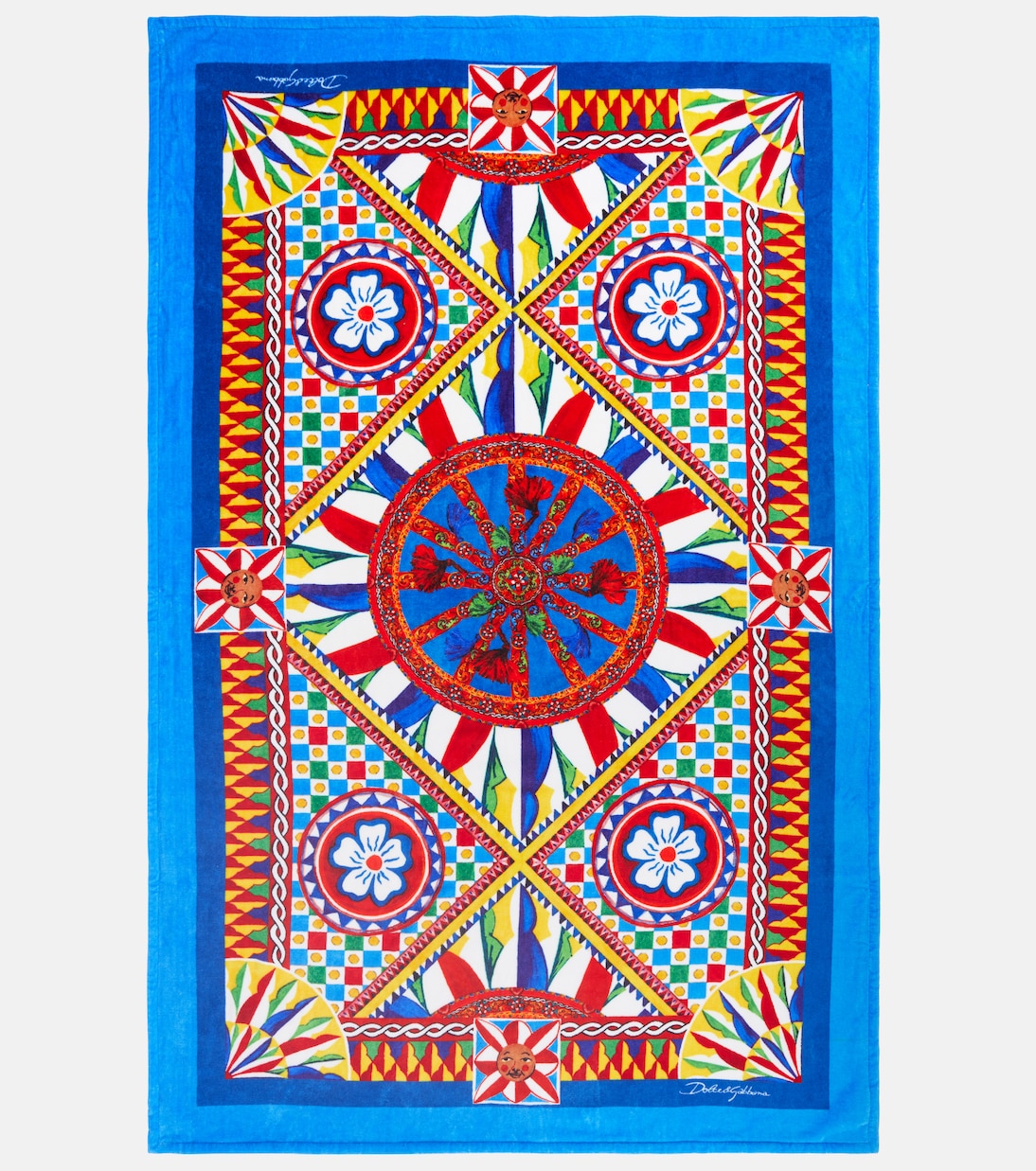 Carretto terry beach towel | Dolce&Gabbana Casa