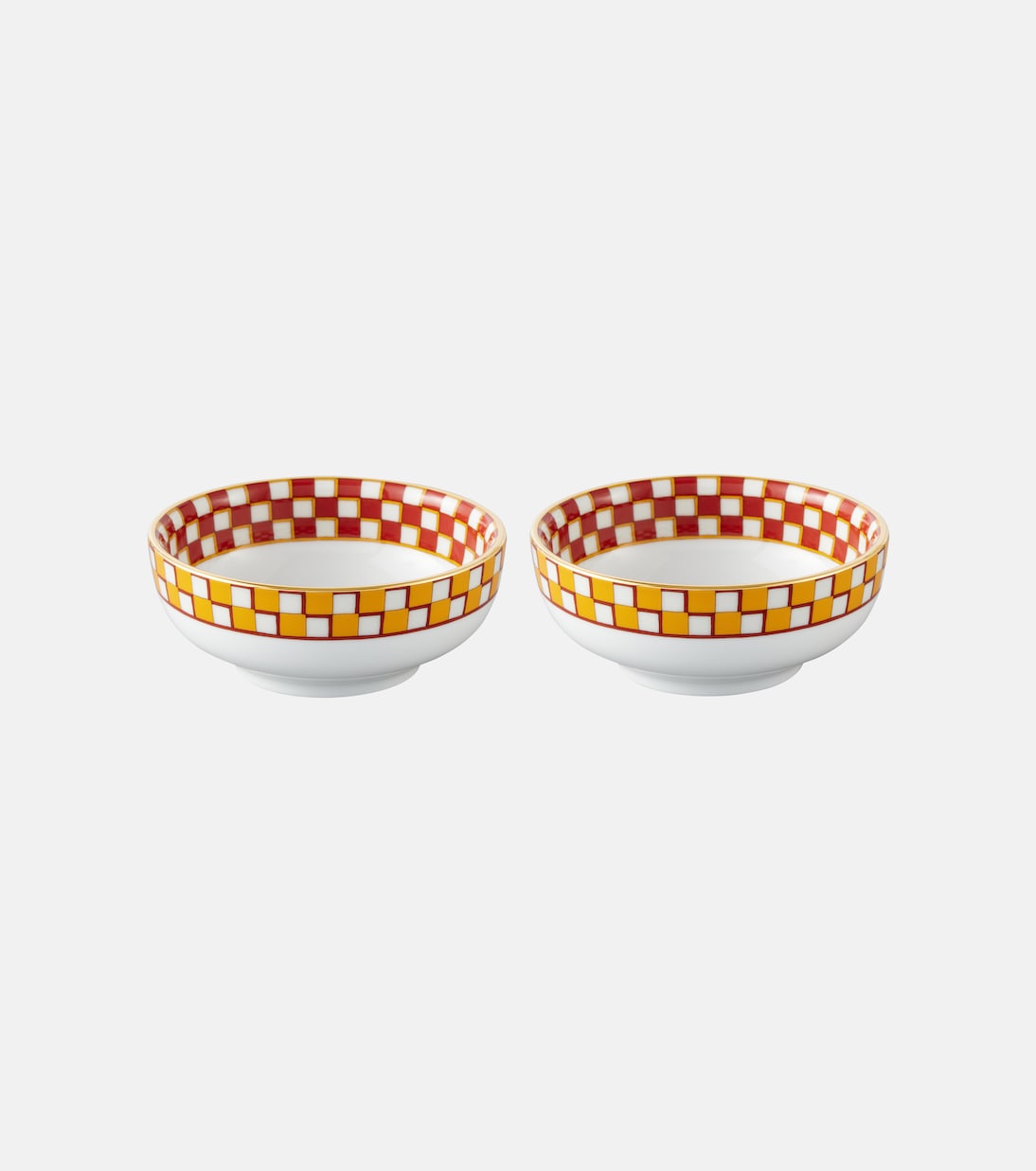 Apollo set of 2 porcelain snack bowls | La DoubleJ