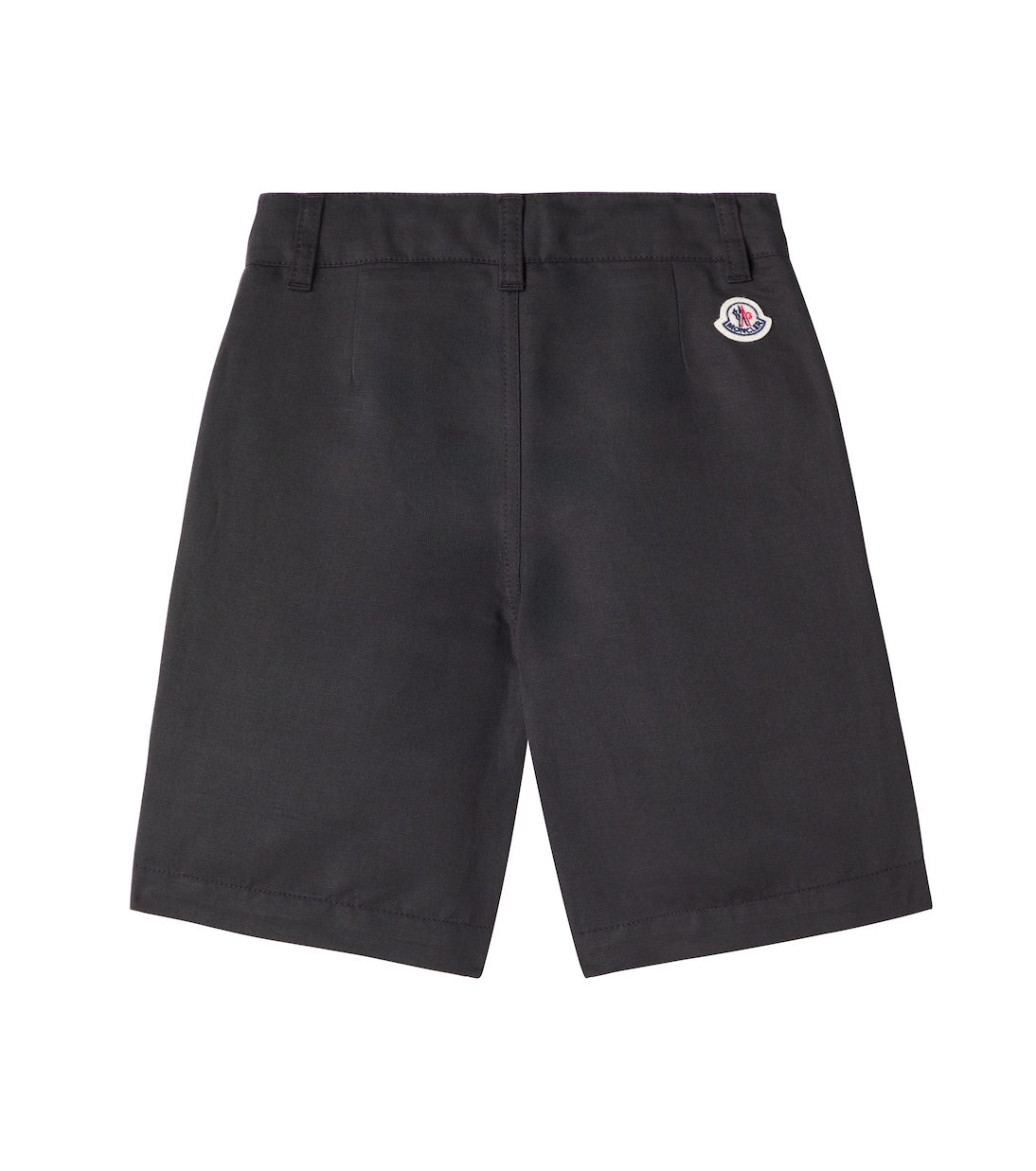 Shorts in gabardine di cotone e lino | Moncler Enfant