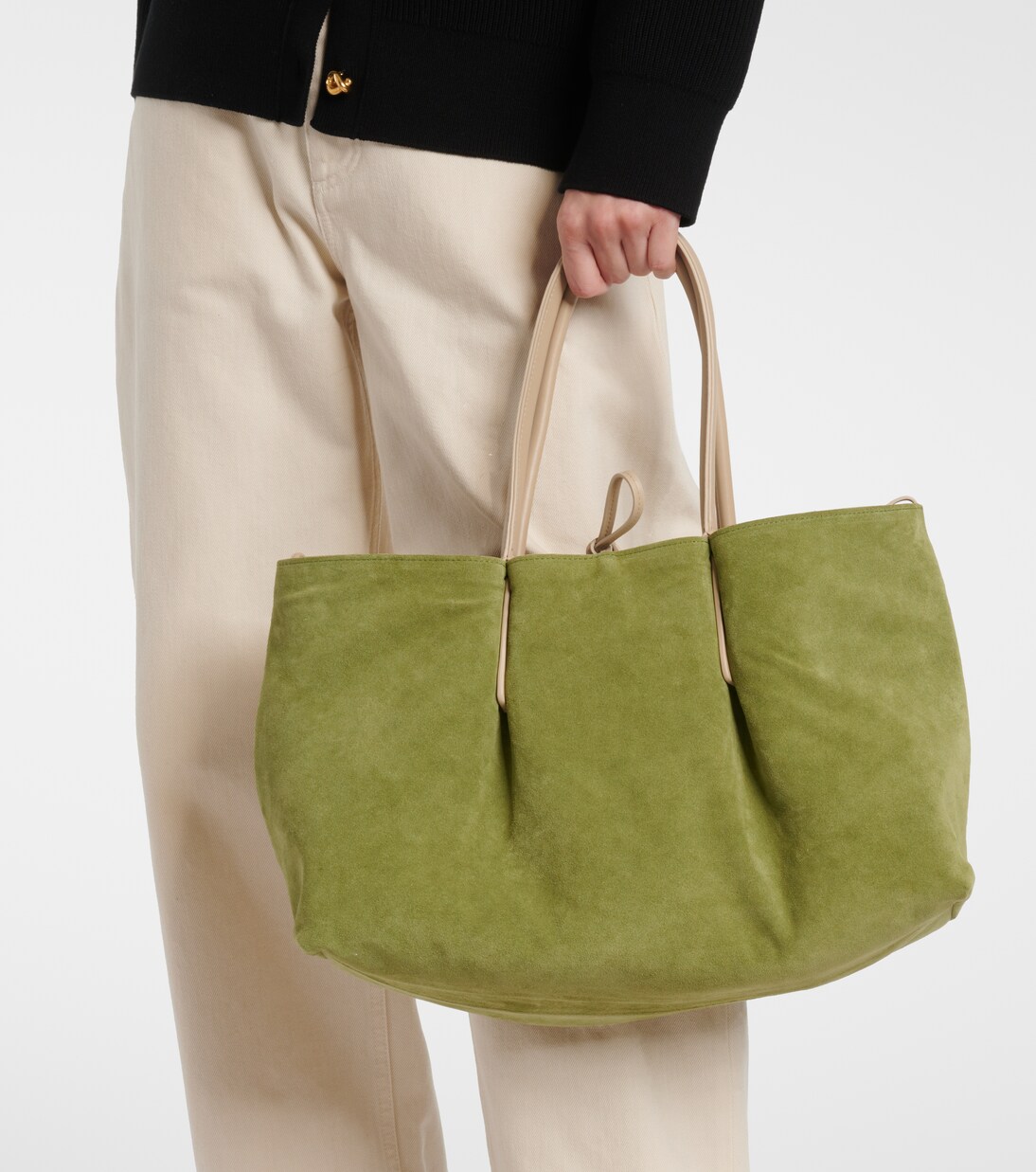 Sac Pinacoteca réversible en cuir et daim | Bottega Veneta