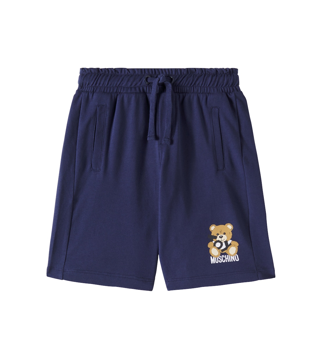 Shorts Teddy Bear de jersey de algodón | Moschino Kids
