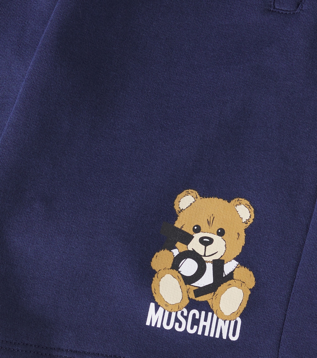 Shorts Teddy Bear de jersey de algodón | Moschino Kids