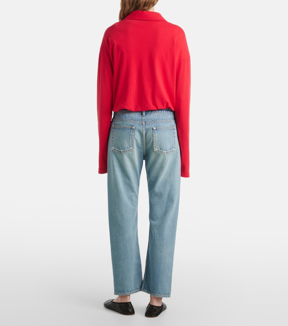 Riaco faded slim jeans | The Row