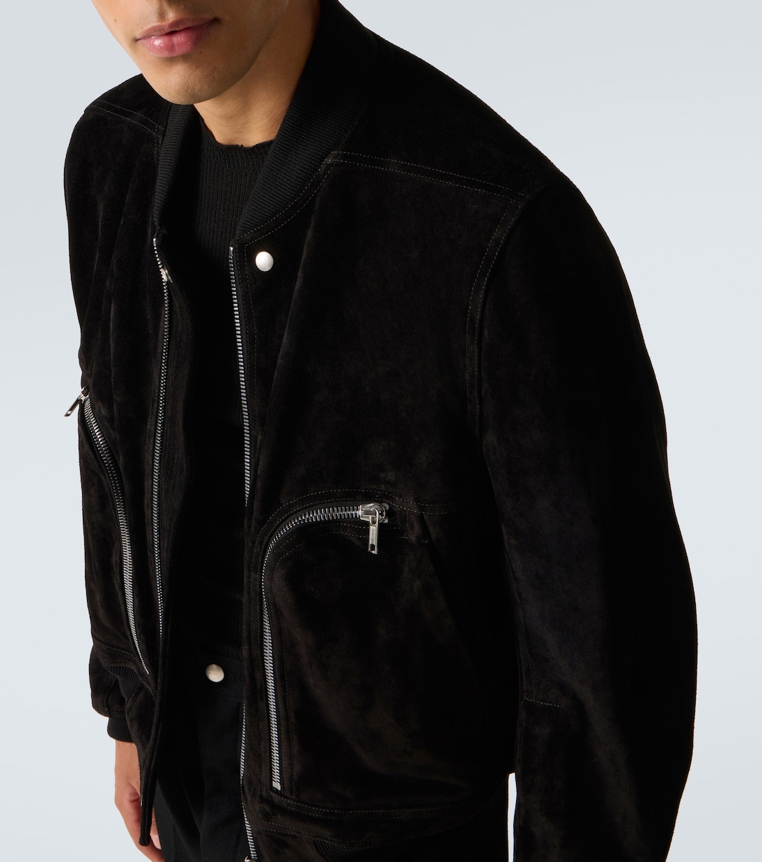 Remoray suede bomber jacket | Rick Owens