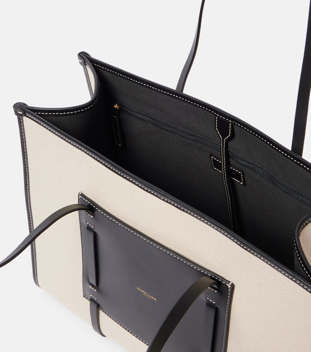 Tote Capri mit Leder | DeMellier