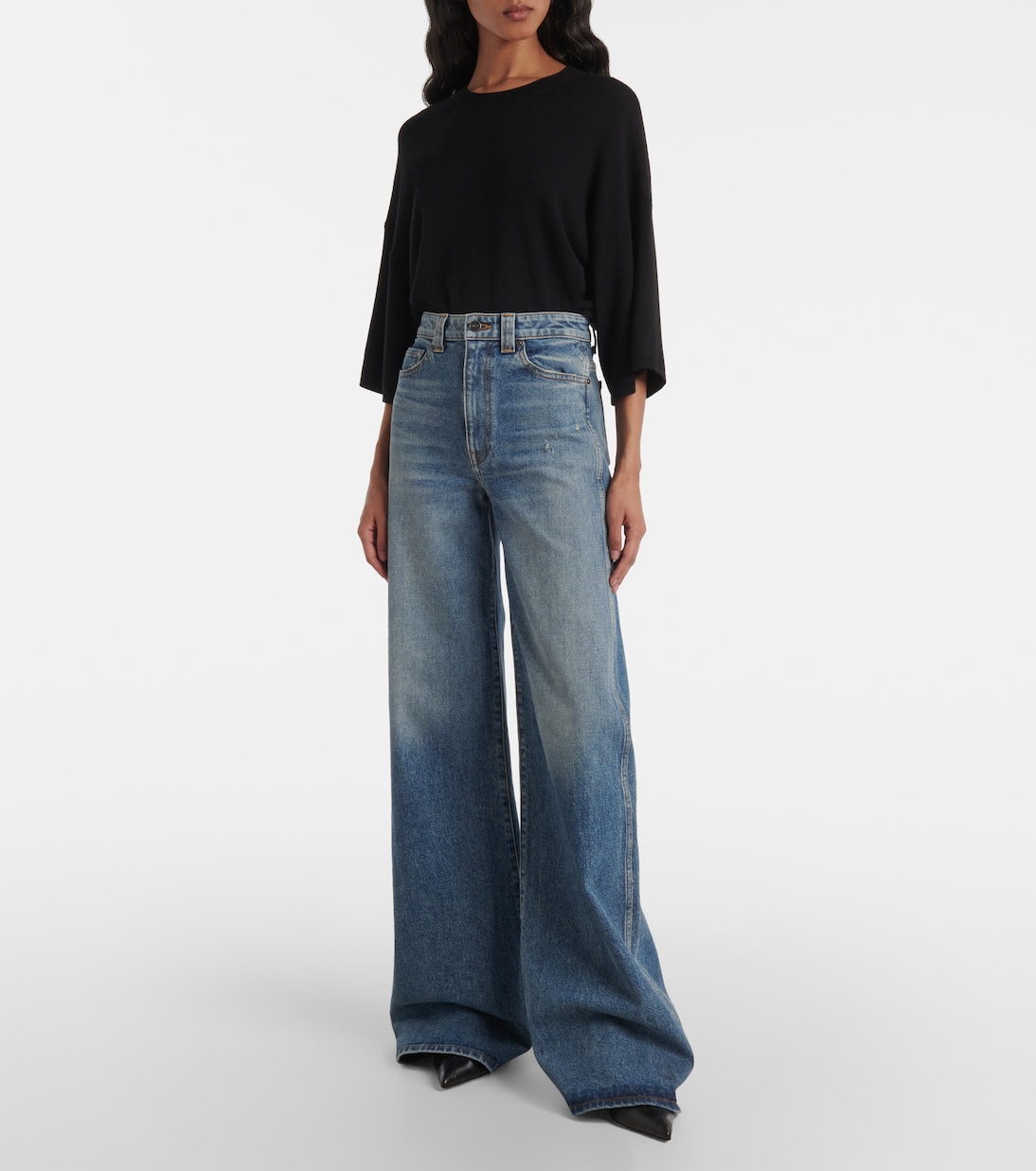 Simon wool-blend bodysuit | Khaite