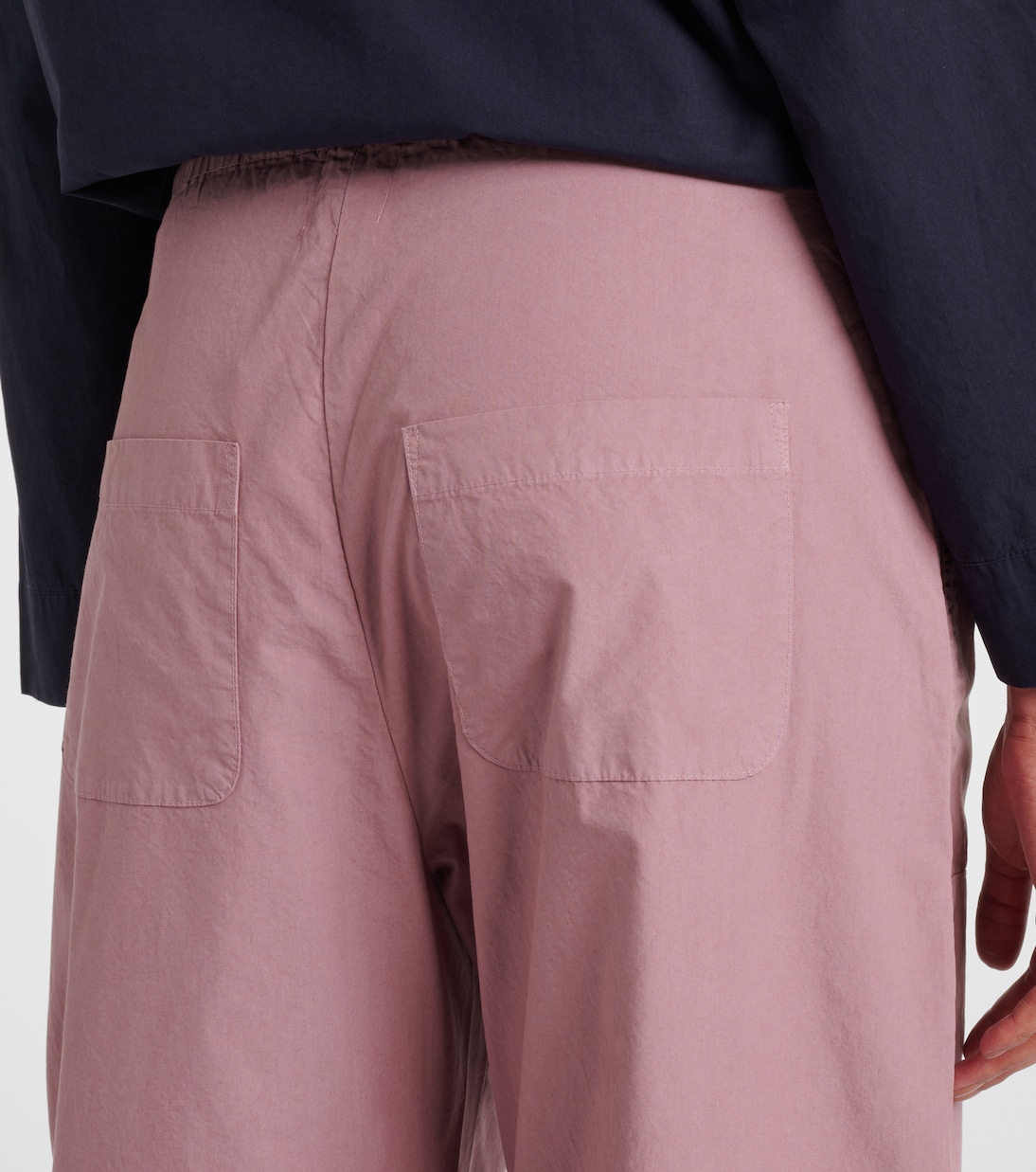 Pantaloni cropped Kyoto a gamba larga in cotone | Leset
