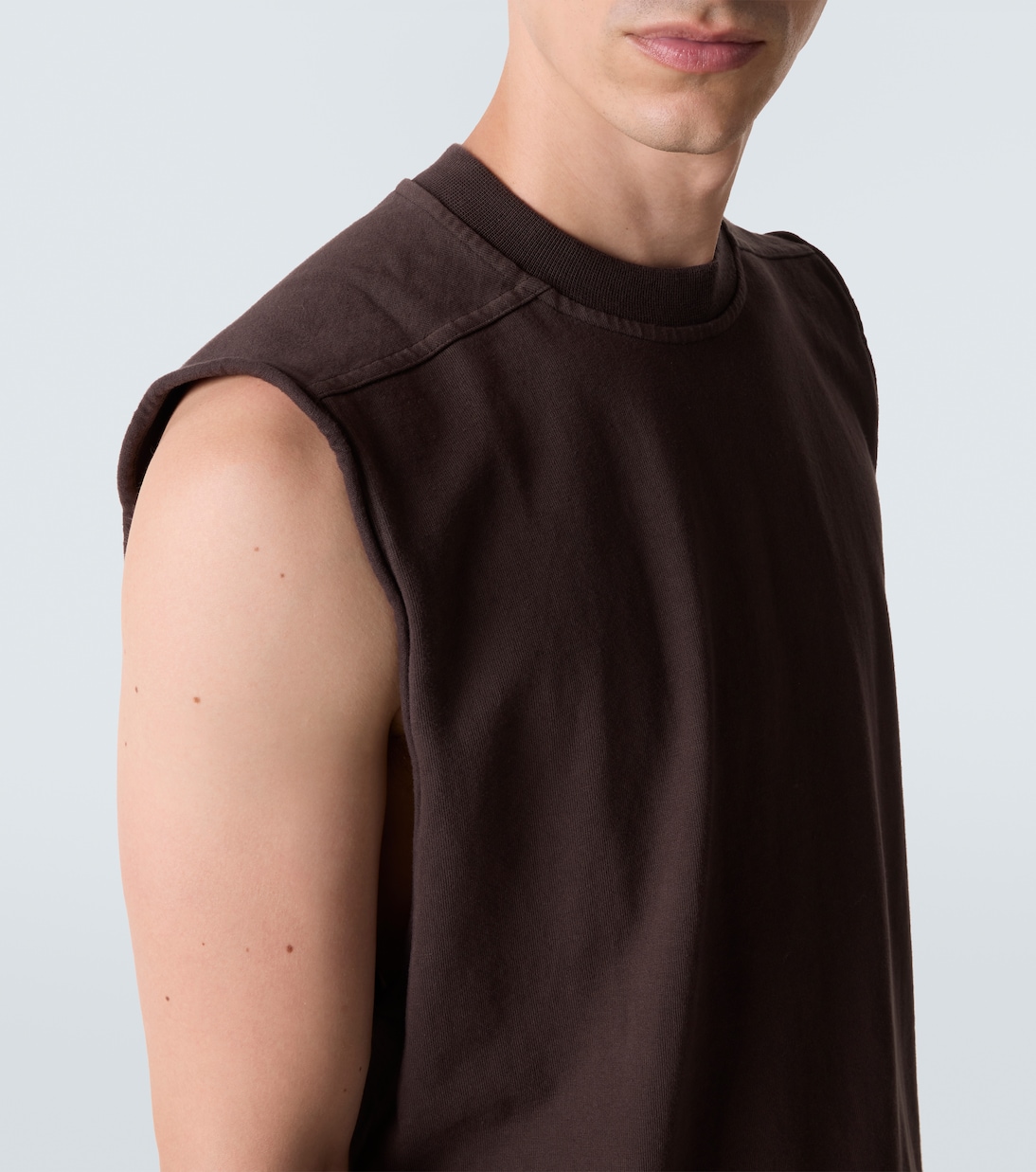 Tank top de jersey de algodón | Rick Owens