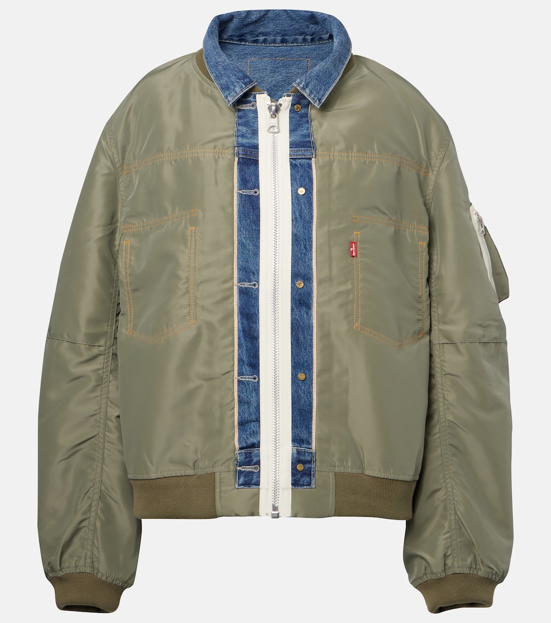 x Levi's® reversible denim and twill blouson | Sacai