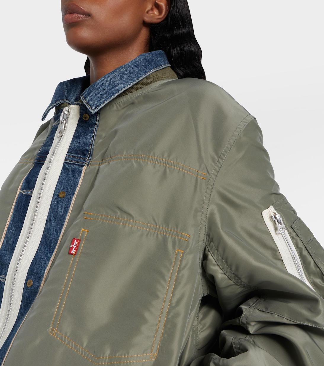 x Levi's® reversible denim and twill blouson | Sacai