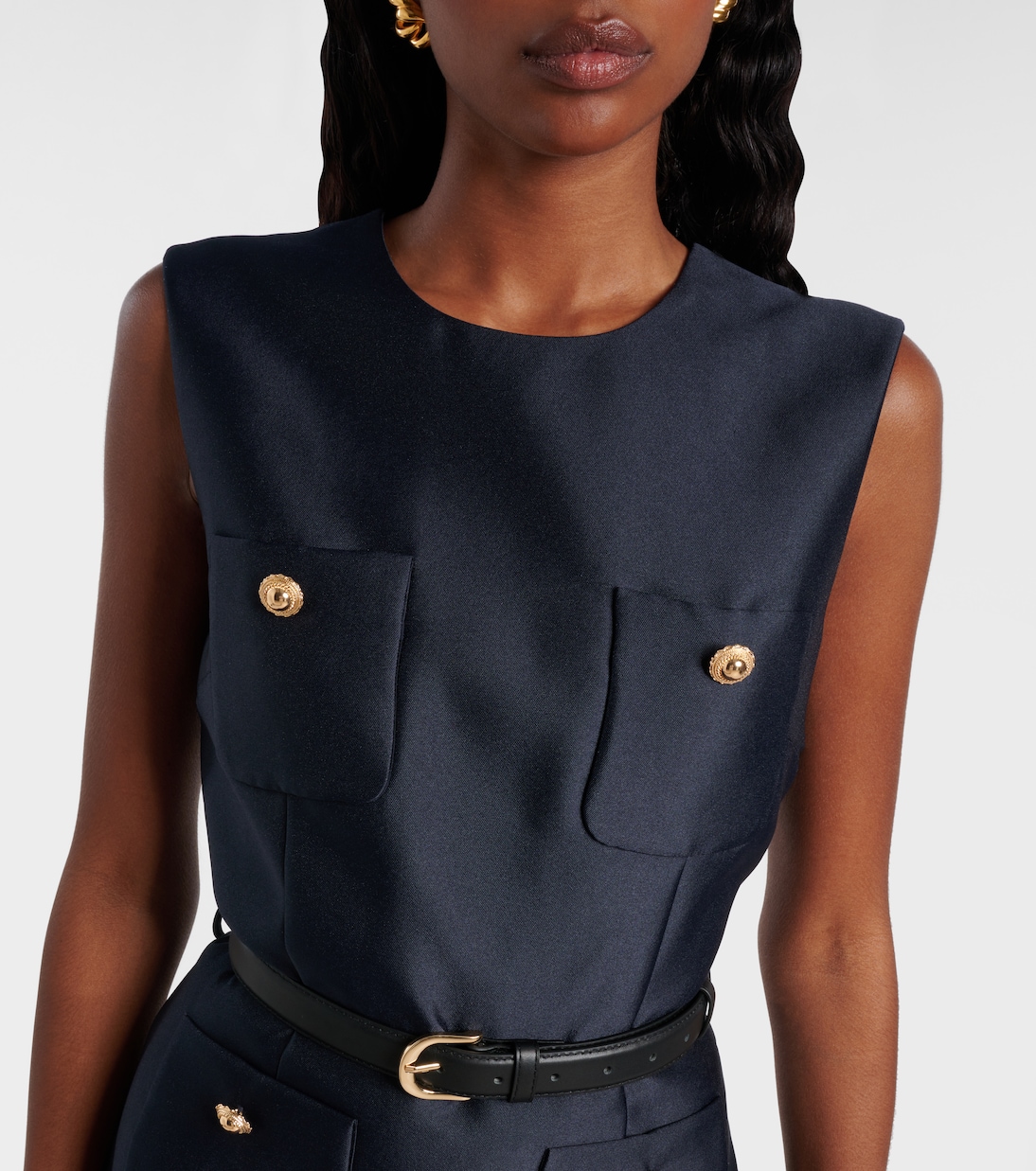 Sleeveless minidress | Self-Portrait
