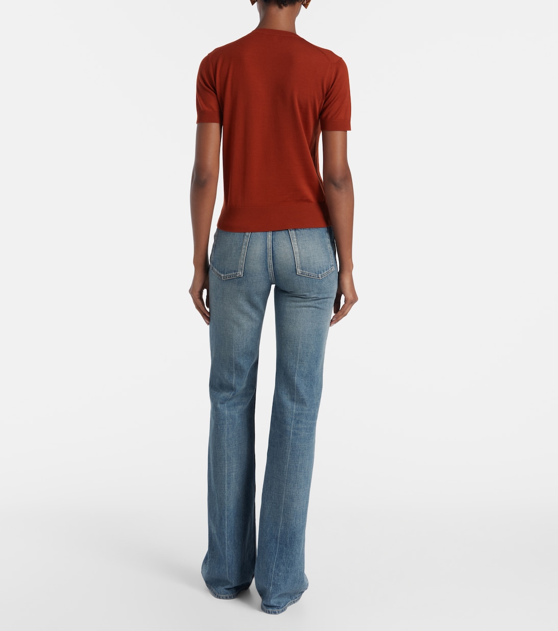 Knitted wool T-shirt | Saint Laurent