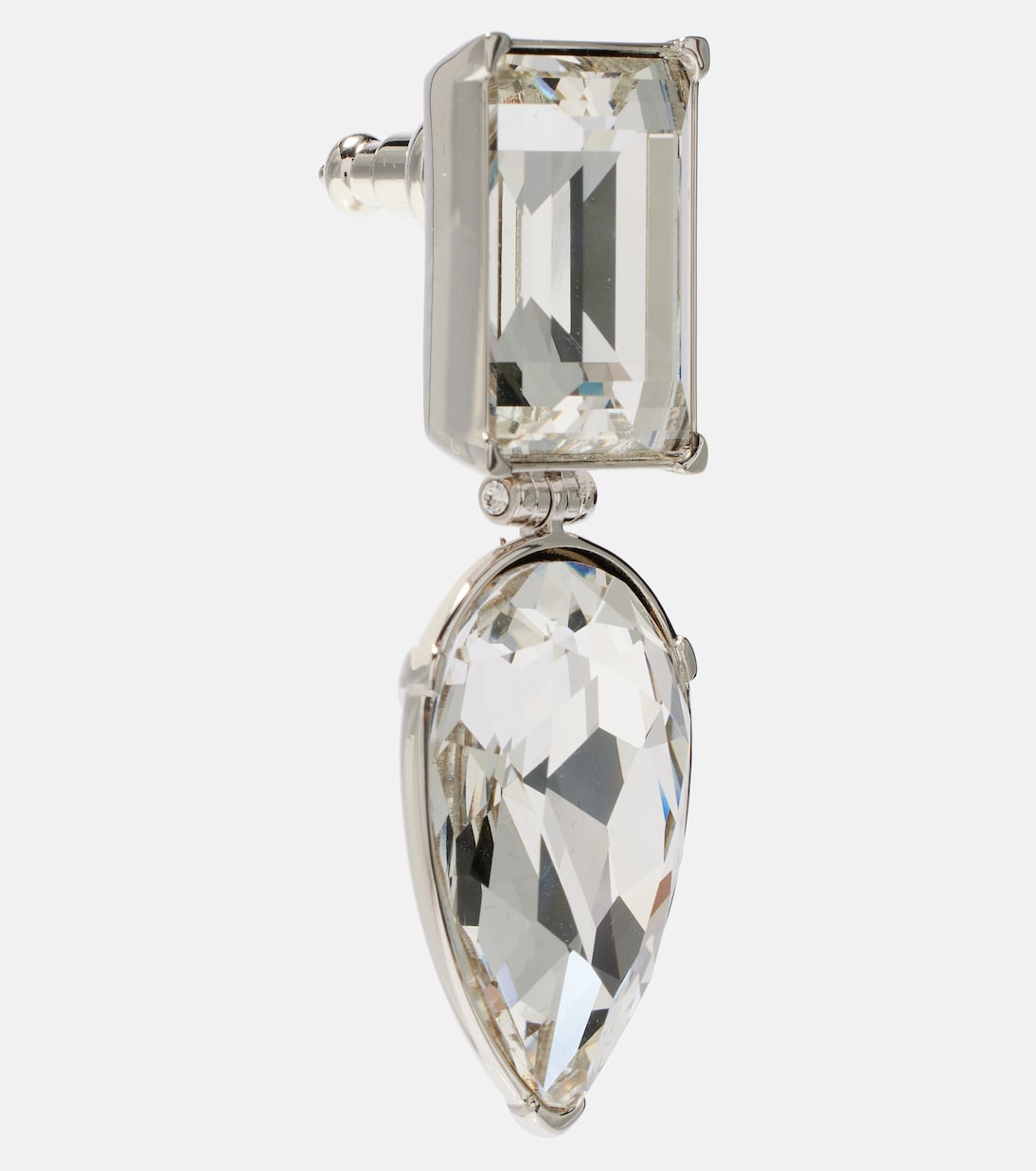 Crystal-embellished earrings  | McQueen